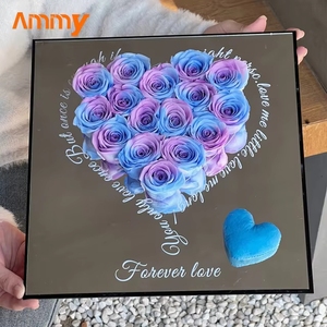 Rosas Preservadas AM-PFE43 Ammy <span class=keywords><strong>Garden</strong></span> 2025, Recuerdos de Boda para el Día de San Valentín, Decoración del Hogar, Navidad, Graduación - Product Image 5