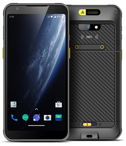 Chainway MC50 IP67 5G Teléfono inteligente Android 14 de mano con memoria de 4GB Escáner de código de barras 2D y colector de datos NFC en stock - Product Image 6