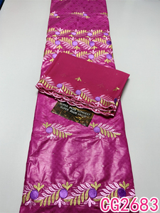 Tissu Bazin Riche en Gros avec Foulard Africain, Robe Brodée en Bazin Riche Grande Largeur 160cm pour Fête - Product Image 4