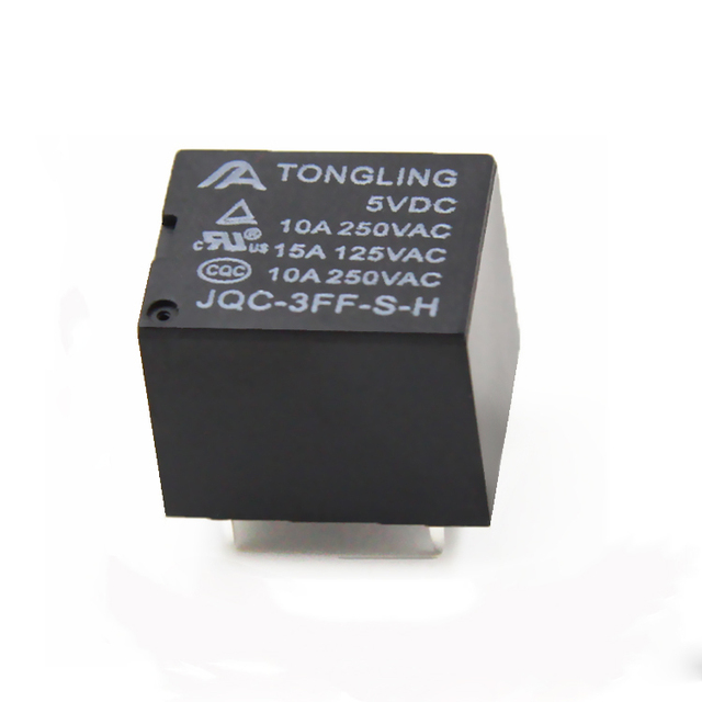 JQC 3FF 5V 4-Pin Form a Relay Module Power Relays Over 2 Amps for Zigbee System
