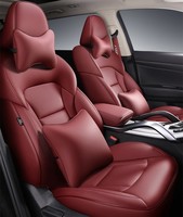 Ensemble complet de housses de siège de voiture de qualité supérieure, imperméables, en cuir, pour 5 sièges, complètes pour Buick