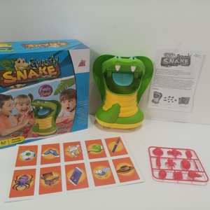 Jeu de société interactif et éducatif en plastique pour 2 joueurs, jeu de société Serpent Gourmand, jouet de fête intellectuel et amusant, vente chaude - Product Image 1