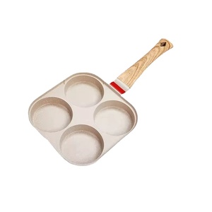 2024 productos de cocina más vendidos, 4 tazas <span class=keywords><strong>para</strong></span> huevos de fácil limpieza de sartén antiadherente, sartén <span class=keywords><strong>para</strong></span> <span class=keywords><strong>tortillas</strong></span> con cepillo de espátula de silicona - Product Image 1