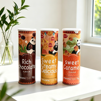 Popcorn de maïs sucré cuit sans graisses trans, certifié HACCP MUI Halal, 70g, Longxiaoya, prêt à consommer, vente en gros directe du fabricant