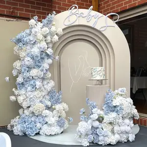 DKB- Wedding Arch Backdrop Event Party Stage Decoration Back Drops Supplies Flower Wall Background Flower Backdrop Stand