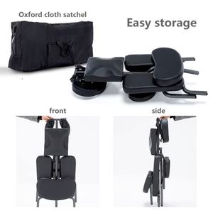 Silla de Masaje Plegable Portátil Deluxe BonnieBeauty con Estuche de Transporte - Product Image 5