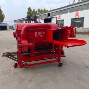 Machine à battre les céréales 1000 kg/h multifonctionnelle pour légumineuses, en acier au carbone, alimentée par moteur 380 V - Product Image 3