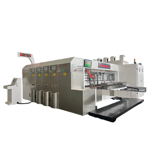 4 Colors Corrugated Carton Box <b>Printing</b> <b>Machine</b> Automatic Feeder High Speed Flexo <b>Printing</b> Slotting Die Cutting <b>Machine</b> - Product Image 1