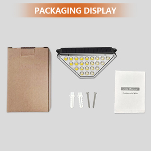 Luces Solares LED Triangulares Impermeables IP65 para Escalones, Jardín, Patio, Balcón, Escalera, Mejoran el Ambiente, Luces Perfectas para Caminos - Product Image 5