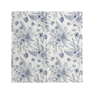 Serviettes imprimées, vaisselle à thème végétal pour fêtes transfrontalières, serviettes carrées décoratives, serviettes en papier jetables à motifs floraux - Product Image 5