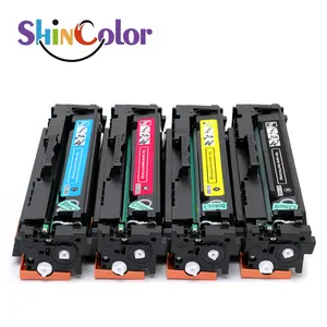 ShinColor 415a W2030a W2031a W2032a W2033a 415x Cartouche de toner couleur laser compatible pour Hp Color LaserJet Pro M454dn/M454dw
