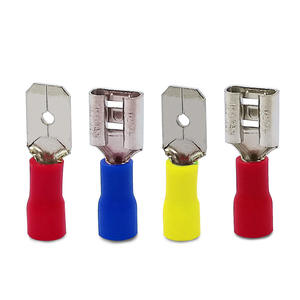 Connecteur de câble Nuoyifan à sertir, en cuivre pressé à froid, pour connexion de câbles, rouge, bleu, jaune - Product Image 1