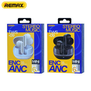 REMAX TWS-09 Semi-In-Ear-ANC-Ohrhörer Dual Noise Cancel ling 35H Playtime Gaming-Ohrhörer mit geringer Latenz und zweifarbigem Design - Product Image 3
