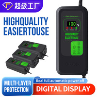 Chargeur de batterie au plomb-acide Gzrapid 48V20Ah avec éclairage LED, entrée 100-240V, utilisation pour la charge de voiture