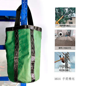 Sac à outils en toile grande capacité, vente en gros d'usine, sacoche suspendue en forme de baril pour haute altitude, sacs et étuis à usage spécial - Product Image 4