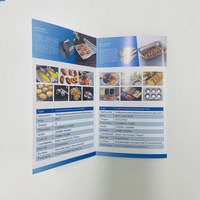Brochure publicitaire personnalisée pour entreprises, impression numérique couleur, finition brillante, en carton, dépliant, prospectus, manuel personnalisé