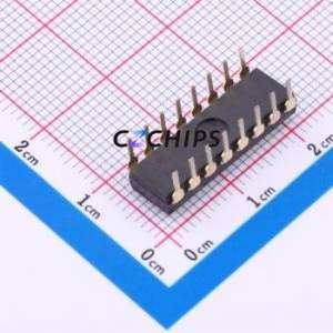 DSIC08LHGET DIP Switch Through hole Component (THT) Switch Flat Toggle, Raised Type Single Pole Single Throw 8 2.54mm - Product Image 2