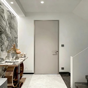 <span class=keywords><strong>Librero</strong></span> Moderno Personalizado con <span class=keywords><strong>Puerta</strong></span> Pivotante Oculta, Almacenamiento Invisible, Superficie Acabada para el Hogar o la Sala de Estudio - Product Image 3