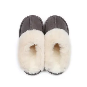 Wholesale Indoor Cute Fluffy Home Slipper Shoes Women Plush Wool Girls Bedroom terlik house shoes plush slippers