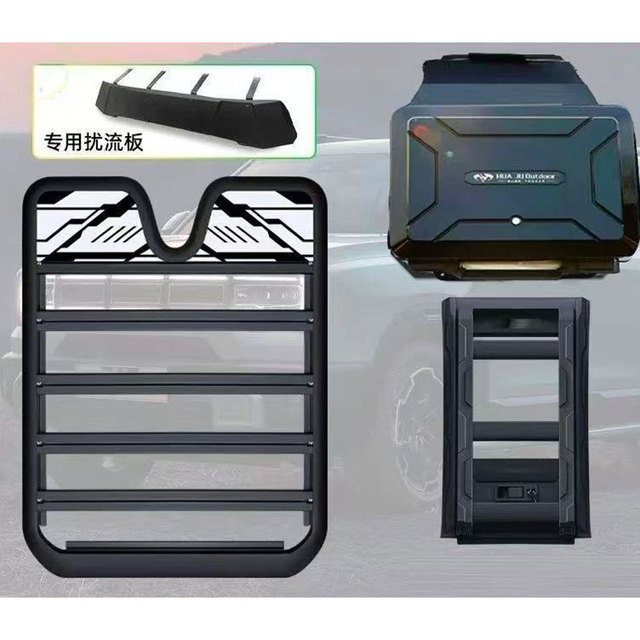 New High Quality Plastic Equation Leopard 8 Roof Rack & Platform Off-road Modification Ladder Side Tent Parts