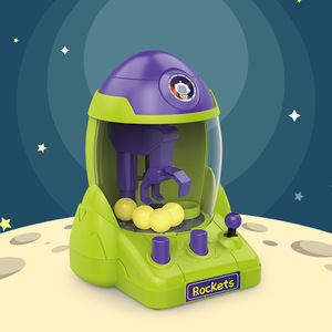 Jouets éducatifs de formation pratique, Jeux de table, Machine à attraper les fusées, Mini machine à griffes pour enfants, Cadeau - Product Image 3
