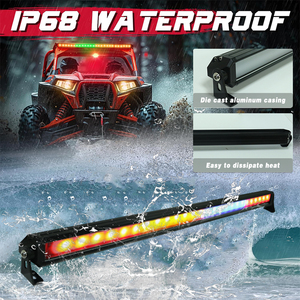 Barre lumineuse <span class=keywords><strong>LED</strong></span> arrière style <span class=keywords><strong>Baja</strong></span> avec feux de freinage, de recul et de clignotants pour UTV de course en désert - Product Image 2