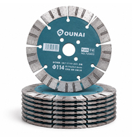Disque de coupe de qualité industrielle, diamètre 105/114 mm, pour couper le béton, les briques, la pierre, les carreaux de céramique, le marbre.