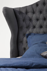 Tête <span class=keywords><strong>de</strong></span> <span class=keywords><strong>lit</strong></span> rembourrée en <span class=keywords><strong>tissu</strong></span> confortable - Product Image 6