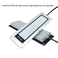 Lampe de travail LED étanche IP68 F9P à LED plates et discrètes pour machines industrielles, tours CNC et machines-outils