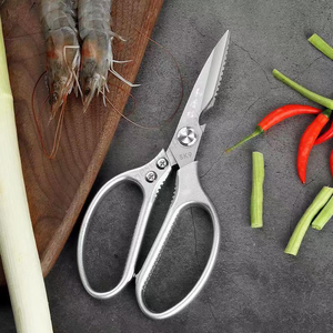 Ciseaux de cuisine multifonctionnels en acier inoxydable SK9 pour la maison, idéaux pour les os de poulet - Vente en gros - Product Image 5