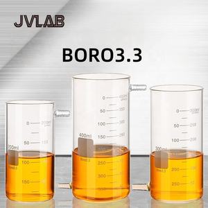जेवीलैब उच्च बोरोसिलिकेट ग्लास बेकर डायवर्जन पोर्ट मापने वाले कप 50-1000 मिलीलीटर उच्च तापमान और एसिड/अलकाली प्रतिरोधी कोई वारंटी नहीं - Product Image 3