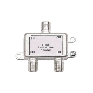Diviseur d'<span class=keywords><strong>antenne</strong></span> coaxiale pour télévision numérique CATV, haute isolation, 2/3/4 voies, 5-1000 MHz - Product Image 2