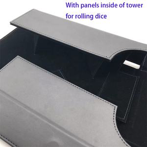 Juego de mesa plegable de cuero <span class=keywords><strong>Magic</strong></span> <span class=keywords><strong>Dungeons</strong></span> <span class=keywords><strong>and</strong></span> <span class=keywords><strong>Dragons</strong></span> Dice Tower DND Dice Vault - Product Image 4