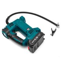 Factory Direct Sales 21V Digital Display Lithium Battery Cordless Car Electric Air Compressor for Car Tire Inflator