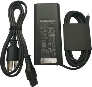 Adaptateur pour ordinateur portable 65W USB-C, alimentation noire, chargeur 20V 3.25A, type C universel, cordon d'alimentation inclus - Product Image 3
