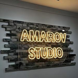 Enseigne lumineuse LED néon personnalisée, indice de protection IP67, corps en cristal, blanc chaud 3500K, revêtement double couche, garantie 2 ans, intensité variable pour les entreprises - Product Image 2