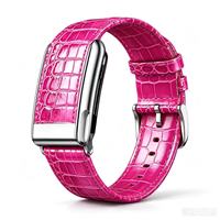 Bracelet de remplacement sport en cuir de crocodile de l'Himalaya véritable pour Whoop 5.0, réglable, étanche, multicolore, en stock