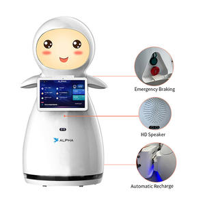 Robot de service adapté aux enfants avec interaction homme-machine |   Compagnon d'éducation précoce pour la maison et la chambre des enfants - Product Image 6