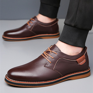 <span class=keywords><strong>Scarpe</strong></span> in Pelle da <span class=keywords><strong>Uomo</strong></span>, Taglie <span class=keywords><strong>Grandi</strong></span>, Alla Moda, Business e Casual, <span class=keywords><strong>Scarpe</strong></span> da <span class=keywords><strong>Uomo</strong></span> Cucite a Mano con Suole Morbide - Product Image 4