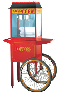 Machine à <span class=keywords><strong>Popcorn</strong></span> Électrique Commerciale 1,44 kW avec Chariot, en Acier Inoxydable, Mobile, pour Fêtes, Événements, Carnavals et Stands de Vente - Product Image 5