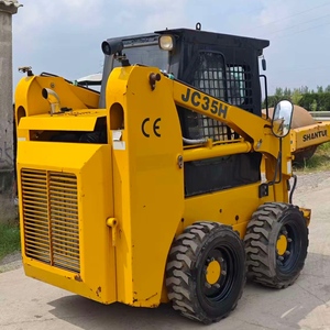 China brand Used Compact Skid Steer Loader LUYUE JC35H 2 TON mini wheel loader for Jobsite Loading - Product Image 2