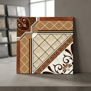 Serie digital de azulejos cerámicos rústicos 3D de gran venta, 300x300mm, antideslizantes, diseño para suelos de baño, azulejos para interiores y exteriores. - Product Image 4