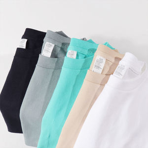 ขายส่งพื้นฐานเฮฟวี่เวทเสื้อยืดขนาดใหญ่ผ้าฝ้าย100% DTG พิมพ์โลโก้ที่กำหนดเองพิมพ์เสื้อยืดผู้ชาย - Product Image 6