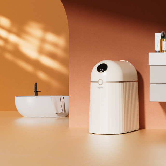 Automatic Smart Touchless Garbage Bin Motion Sensor Trash Can for Dining Room Bedroom & Bathroom Standing Structure
