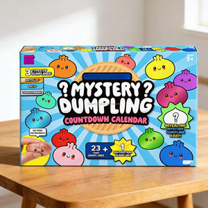 Calendrier de l'Avent 2026 Squishies Dumpling : 24 Jouets Squishies Surprise Aléatoires, Jouets Sensoriels Anti-Stress - Product Image 4
