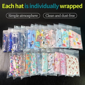 Berretto da <span class=keywords><strong>lavoro</strong></span> per allattamento Unisex con stampa di animali da compagnia con cappuccio da <span class=keywords><strong>lavoro</strong></span> per cure per animali domestici cappello da laboratorio traspirante in cotone regolabile - Product Image 5