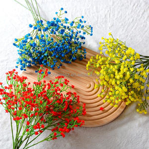 <span class=keywords><strong>Gypsophile</strong></span> artificielle blanche 52cm de long 90 têtes de fleurs adaptées aux bouquets de <span class=keywords><strong>mariage</strong></span> à la maison Arrangement de fleurs déco fausses fleurs - Product Image 5