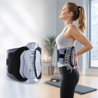 Support lombaire réglable OEM ODM avec 3 réglages d'arc, maintient la courbe naturelle à 26 degrés, ceinture dorsale respirante, certifié CE