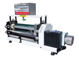 Machine <span class=keywords><strong>d</strong></span>'application <span class=keywords><strong>de</strong></span> colle double face haute précision pour la <span class=keywords><strong>reliure</strong></span> <span class=keywords><strong>de</strong></span> livres, l'emballage et le traitement du cuir avec vitesse réglable - Product Image 4