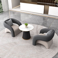 Ensemble de canapés ergonomiques en cuir PU moderne pour salon, chaise de salle à manger modulaire écologique, table basse, meubles de chambre à coucher